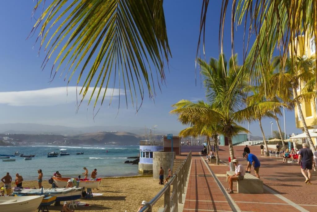 לאס פאלמס דה גראן קנאריה Luxury Apartment Las Canteras מראה חיצוני תמונה